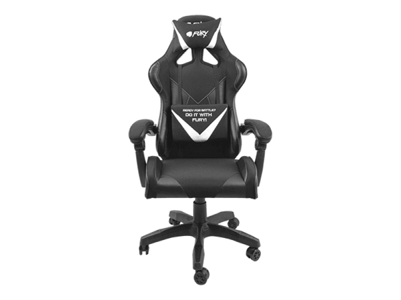 Scaun gaming FURY AVENGER L, material piele ecologica+polyester, reglabil pe