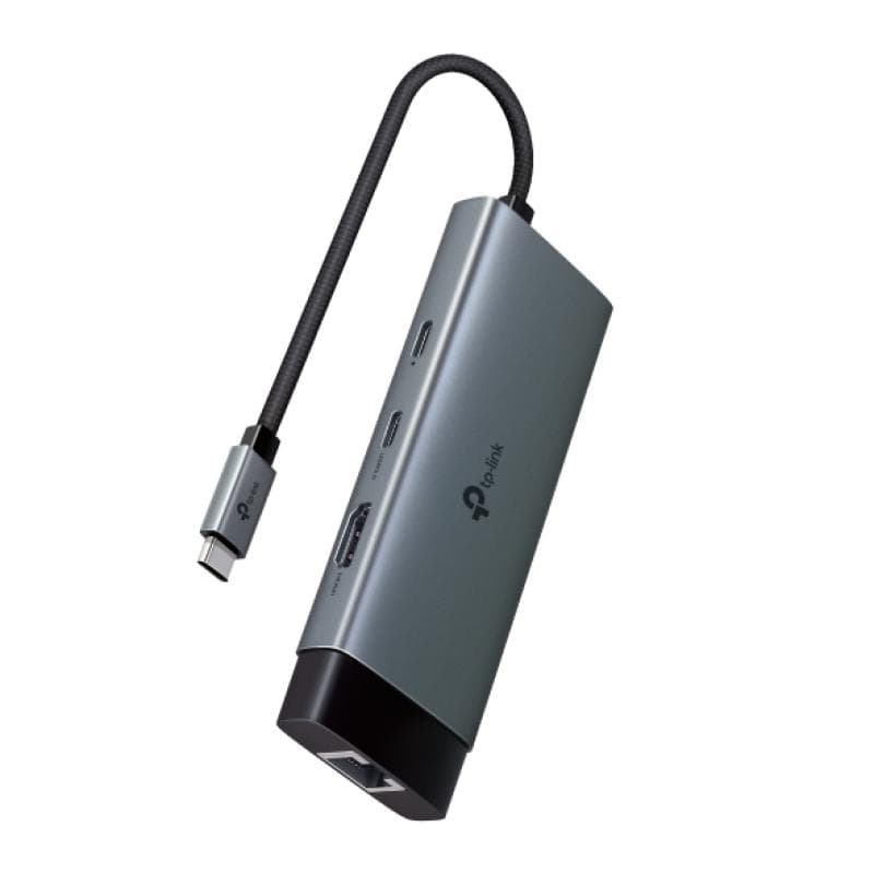 USB Type-C 6-Port Hub SPEC: 1 USB-C Connector, 1