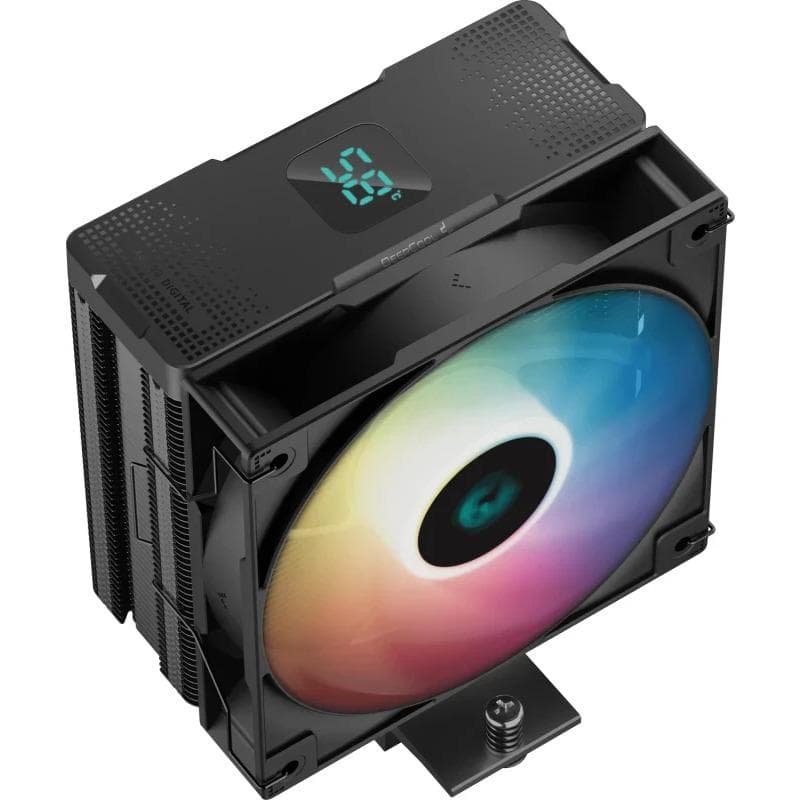 Cooler Procesor DEEPCOOL AG400 DIGITAL ARGB NEGRU - 5