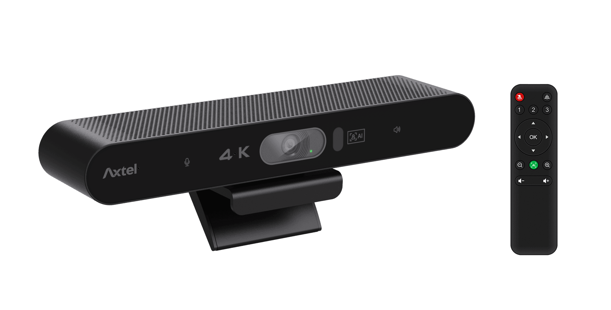 Camera Web Axtel AX-4K Video-Bar-Mini, rezolutie video 4K, USB-A, Negru - 3