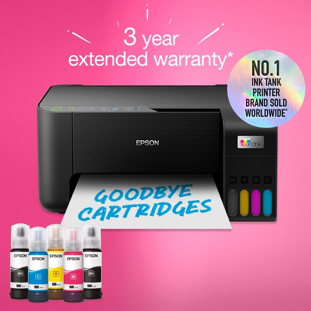Multifunctional inkjet color Epson EcoTank CISS L3270, dimensiune A4 (Printare,Copiere, - 3