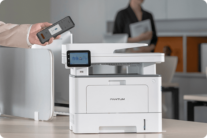 Multifunctional PANTUM BM5220ADW MONO, Dimensiune A4, Functi: Printare, Scanare, Copiere, - 3