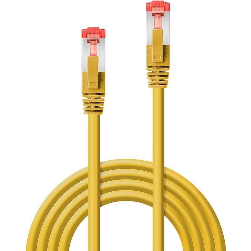 Cablu retea Lindy LY-47762, 1m Cat.6 S/FTP Network, Yellow - 2