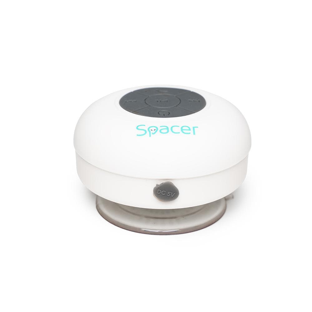 Boxa Spacer DUCKY-WHT portabila, 3W RMS, control volum, acumulator 300mAh,