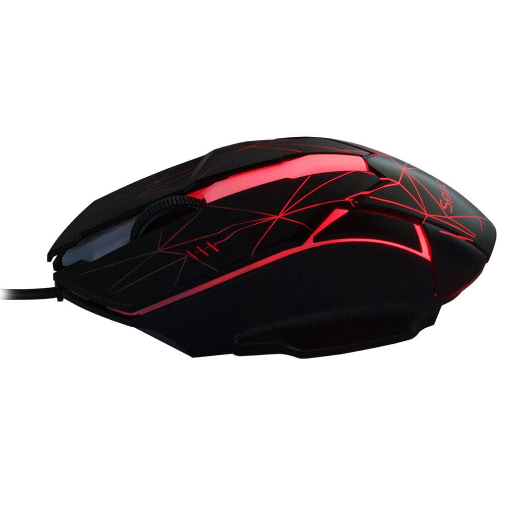 KIT Gaming Tastatura si Mouse Spacer SP-GK-01 cu fir, USB, - 3