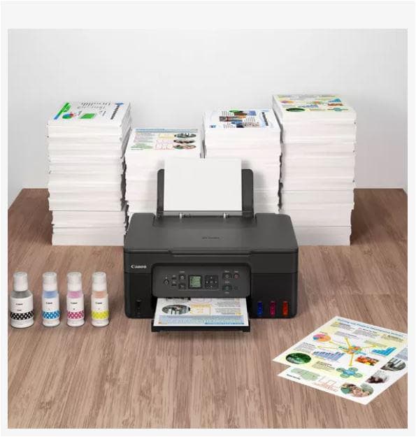 "Multifunctional inkjet color CISS Canon PIXMA G3470 Black, dimensiune A4(Printare, - 2