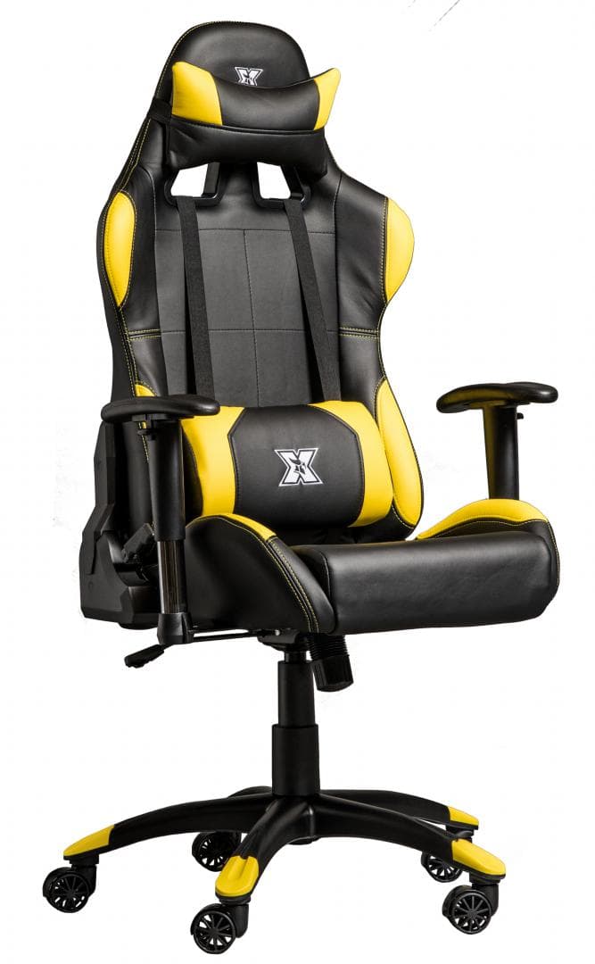 Scaun gaming X by Serioux, Torin, ajustabil, piele sintetica, piston