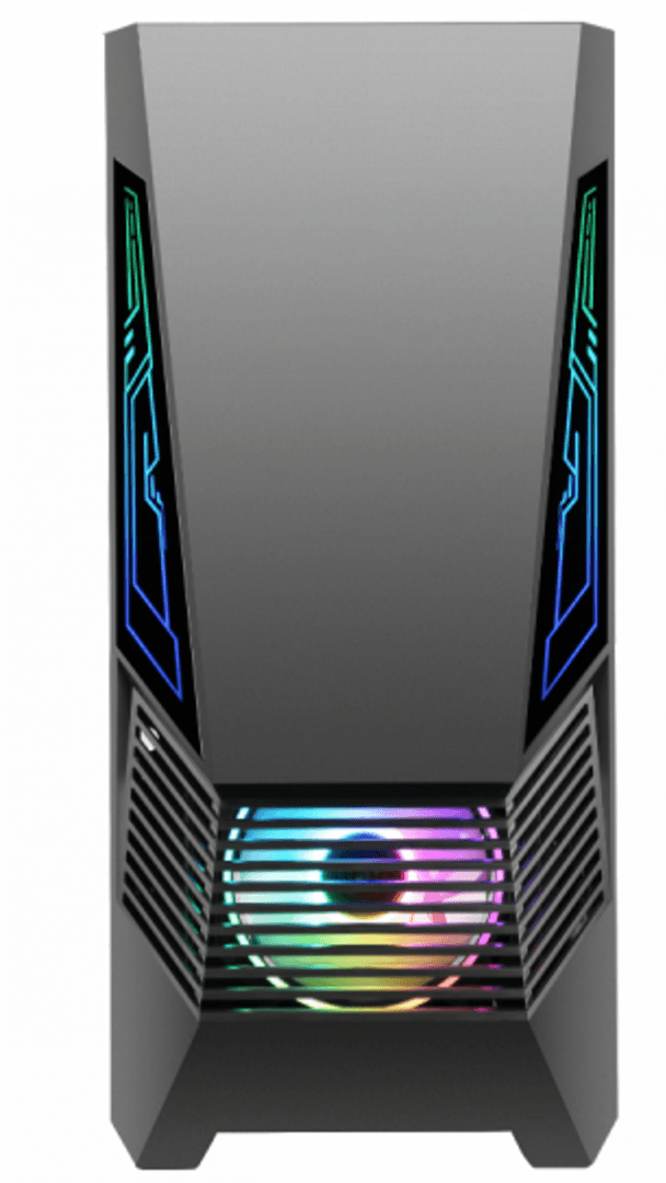 Carcasa gaming Serioux Rogue, tip middle tower, mesh si banda