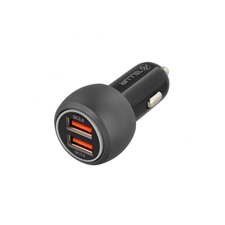 Incarcator auto Tellur FCC8, 6A, 36W (QC 3.0 + QC - 3