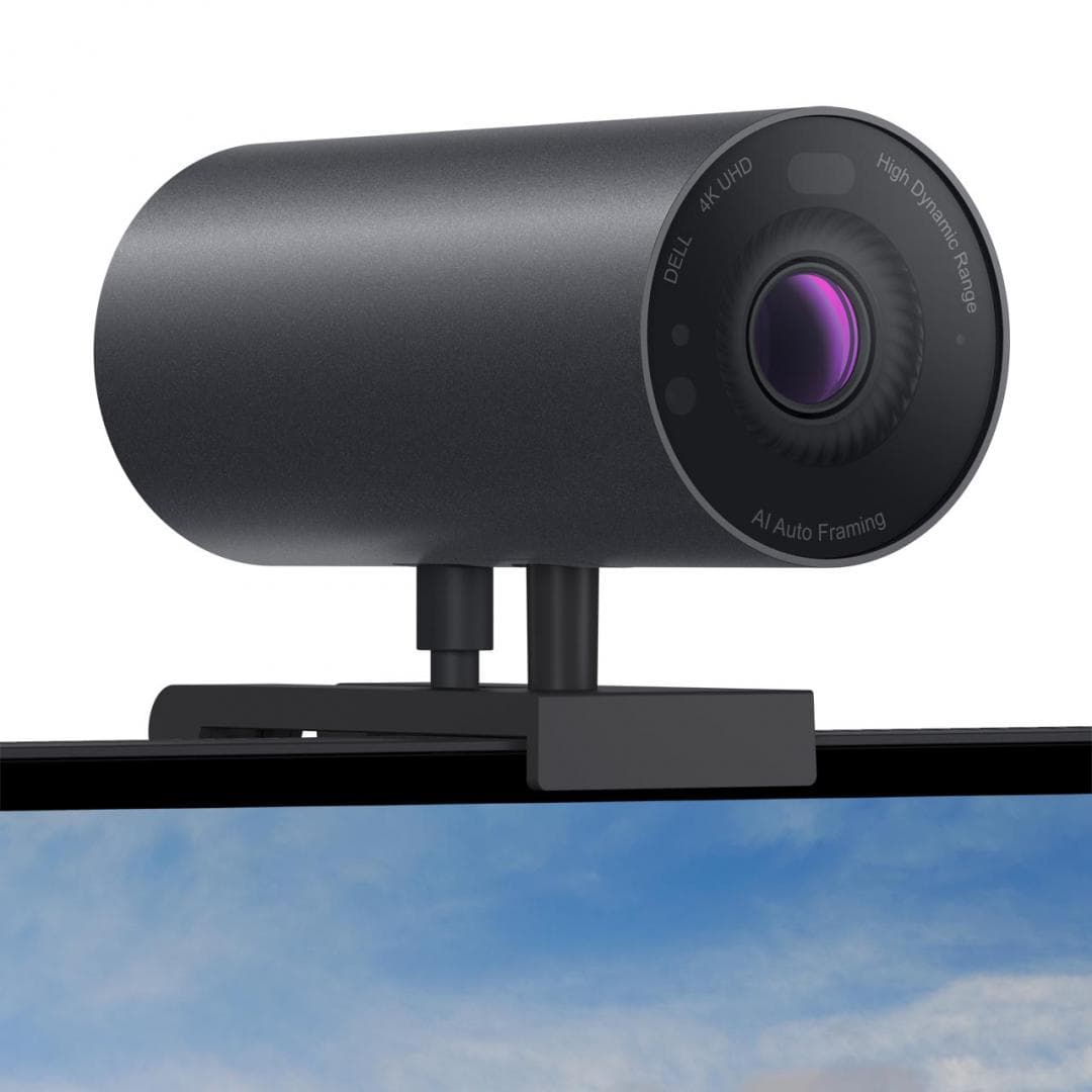 Camera Web DELL UltraSharp Webcam, rezolutie video 4K, USB-C, Negru - 8