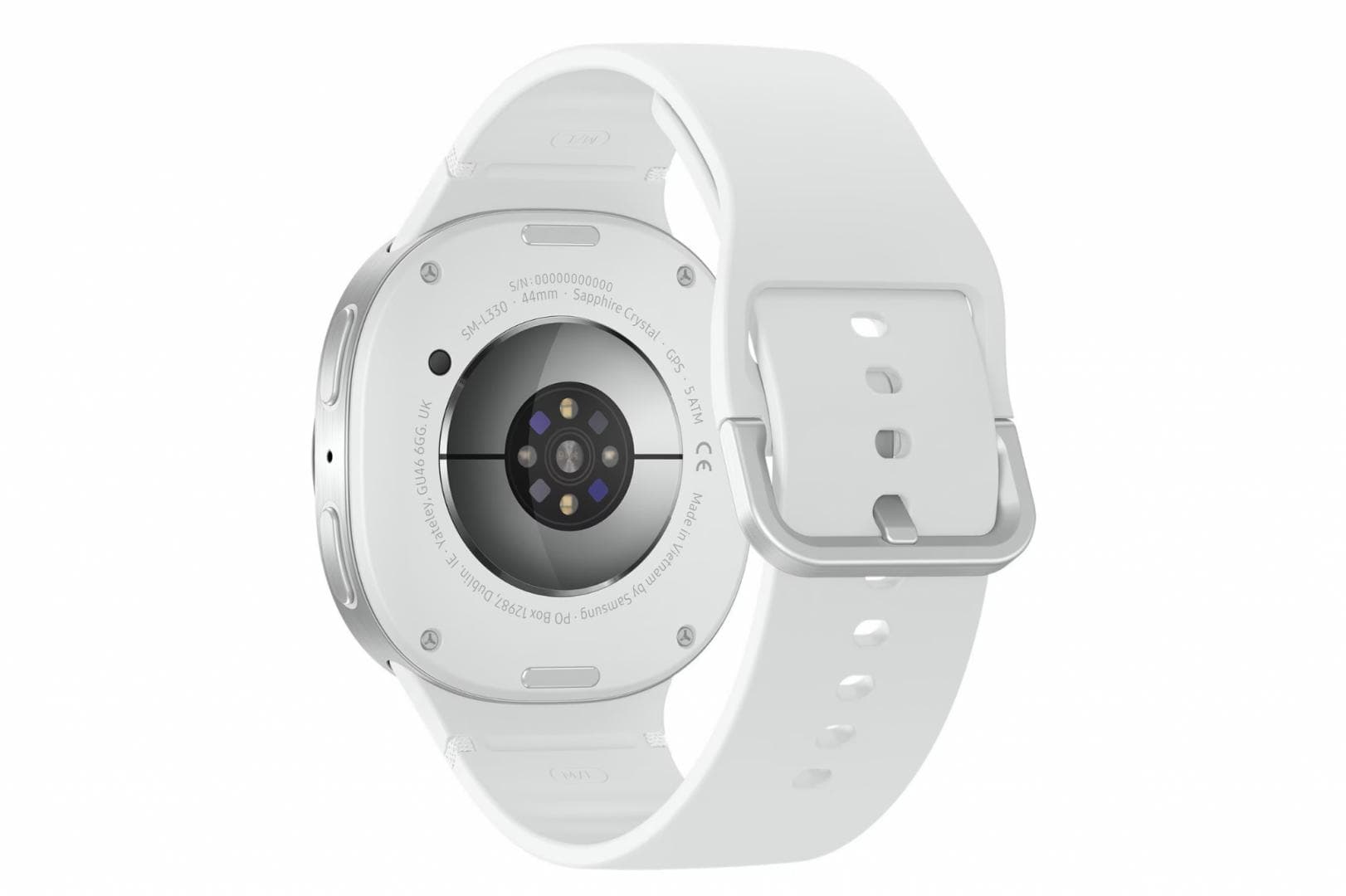 SG Watch8 44mm 1.47" L335 (eSIM Cellular) Silver / White - 2