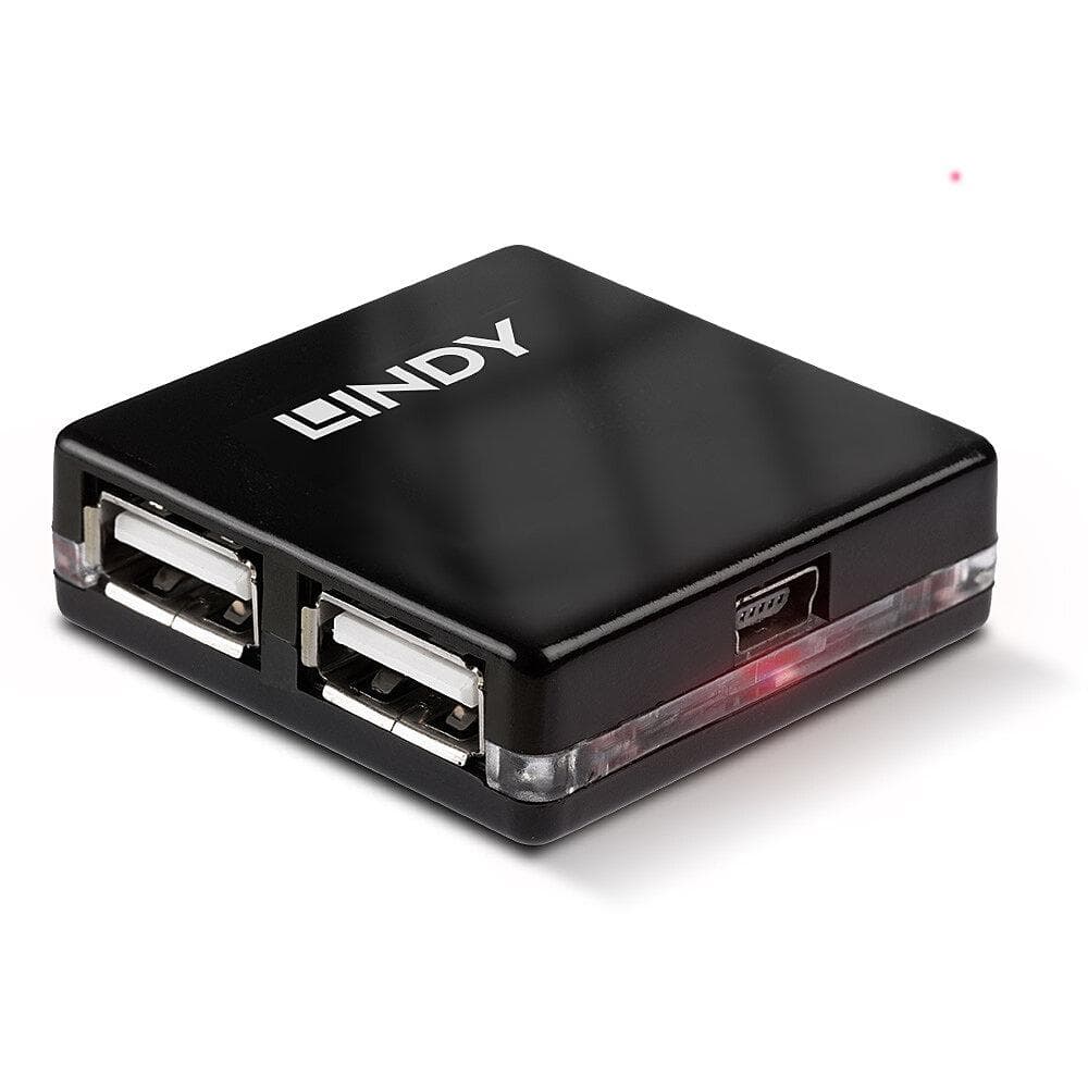 Mini Hub Lindy 4 Port USB 2.0 - 4