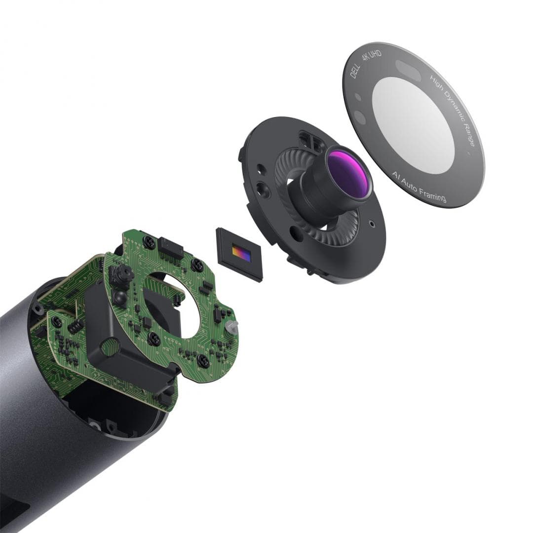Camera Web DELL UltraSharp Webcam, rezolutie video 4K, USB-C, Negru - 10
