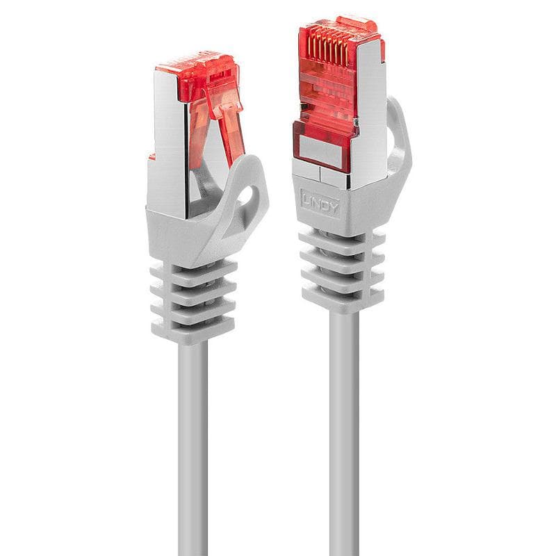 Cablu retea Lindy LY-47704, 2m Cat.6 S/FTP Network, Grey - 2