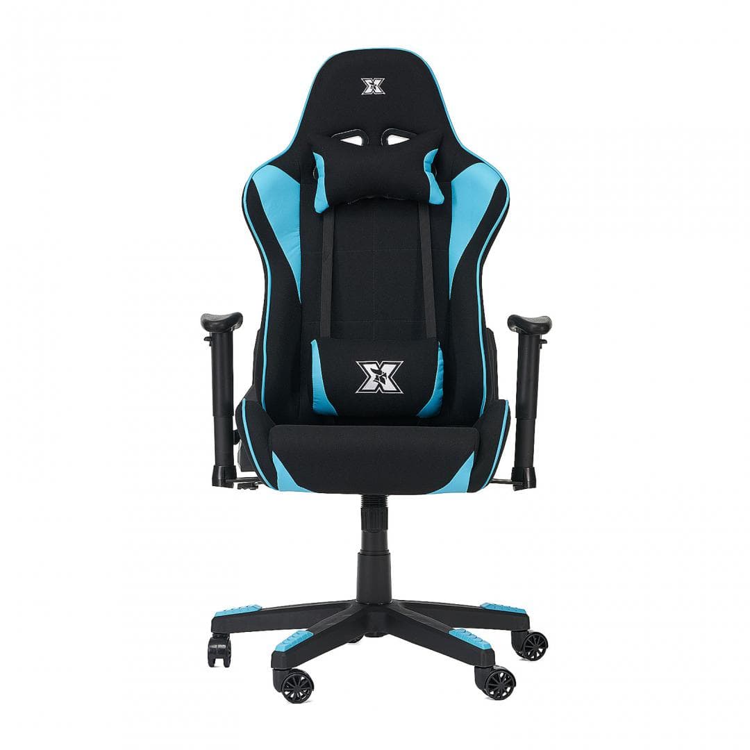 Scaun gaming X by Serioux, Torin, ajustabil, material textil, piston