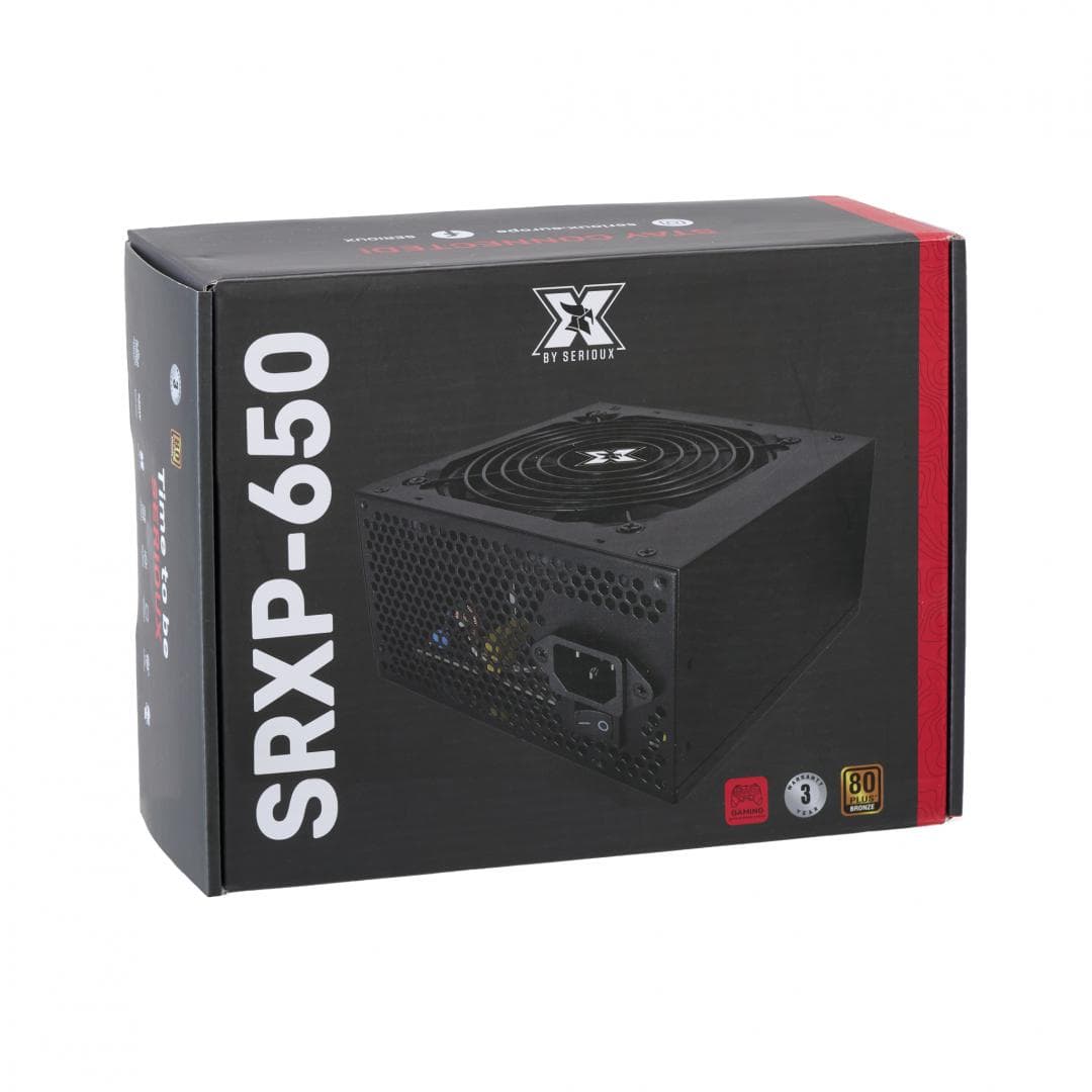 Sursa Serioux Energy 650W, 80+ BRONZE, Ventilator 12cm, ATX, material - 3