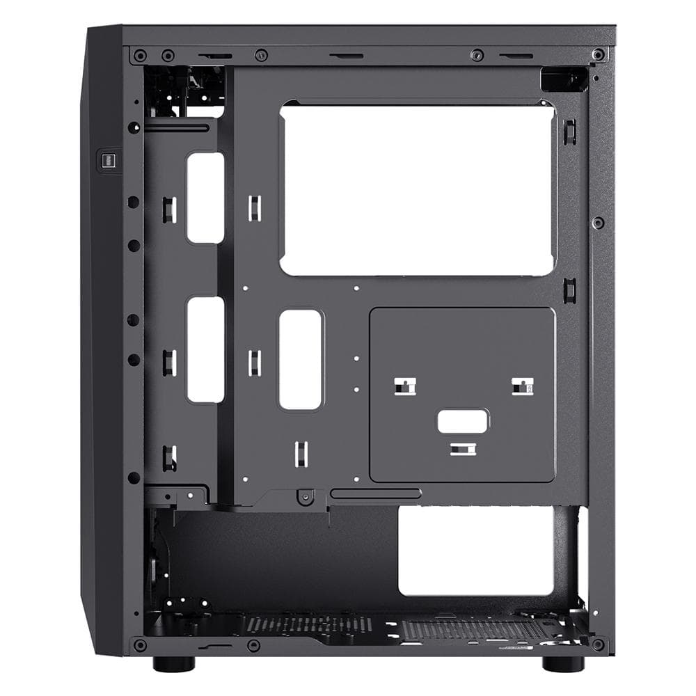 Carcasa SPACER WARRIOR, RGB, Mid Tower, Black - 4