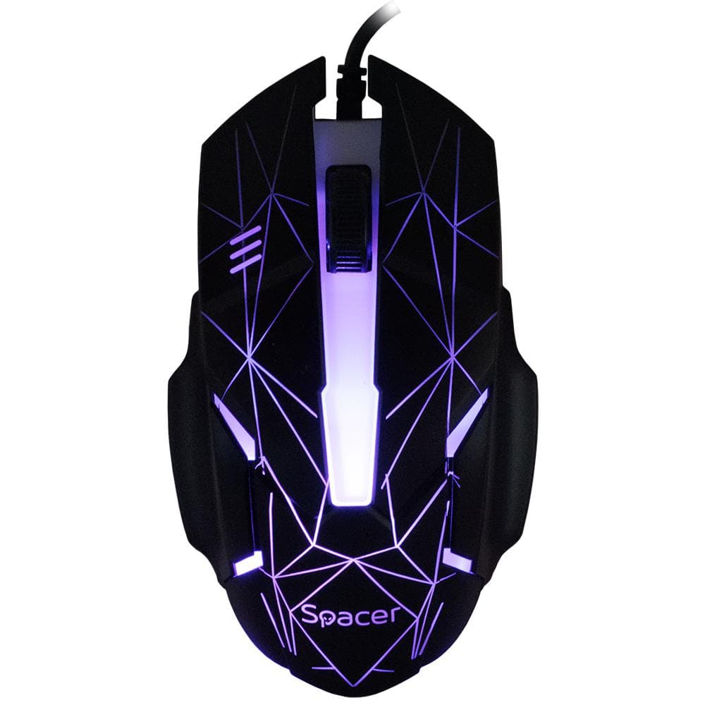 KIT Gaming Tastatura si Mouse Spacer SP-GK-01 cu fir, USB, - 5