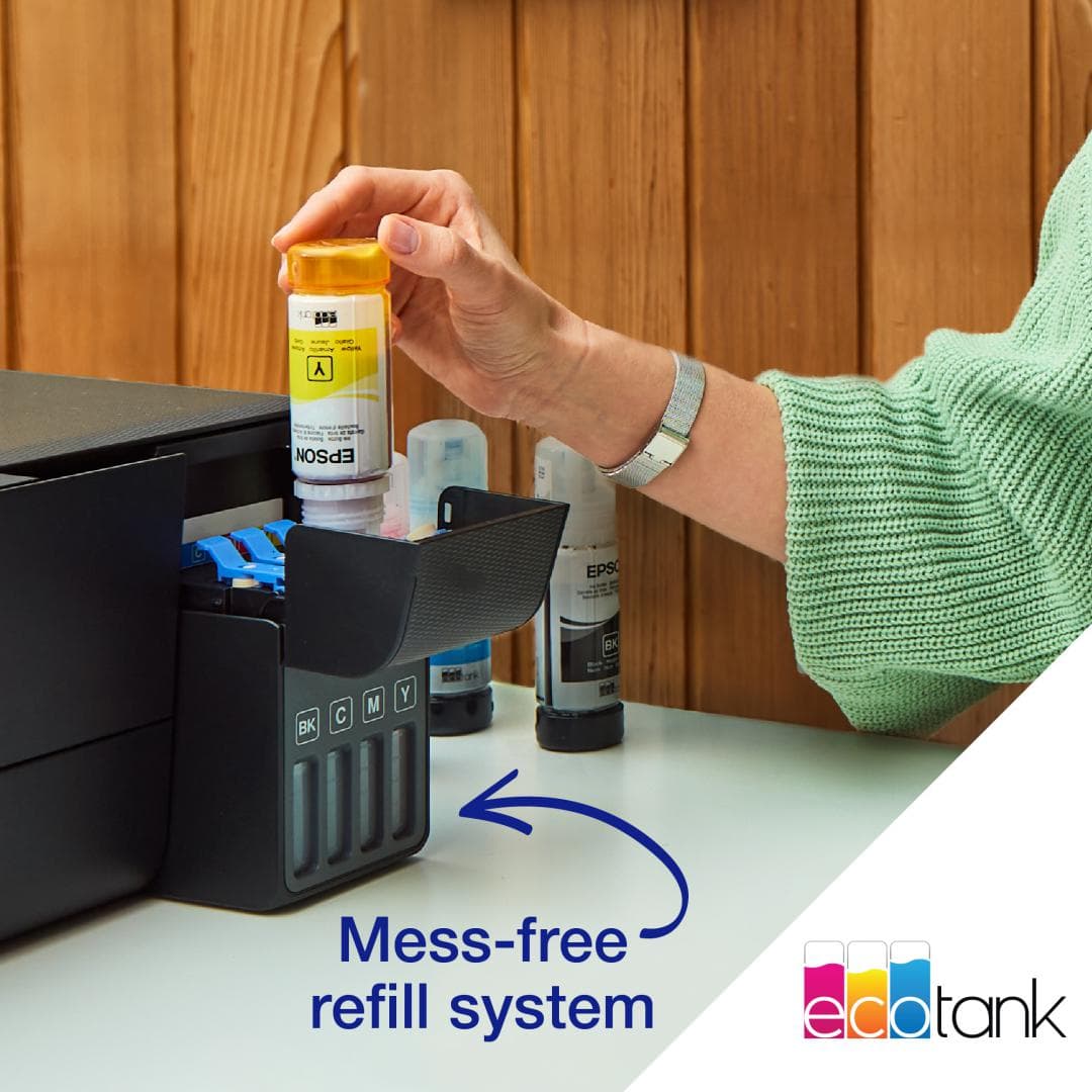 Multifunctional inkjet color Epson EcoTank CISS L3230, dimensiune A4 (Printare,Copiere, - 4