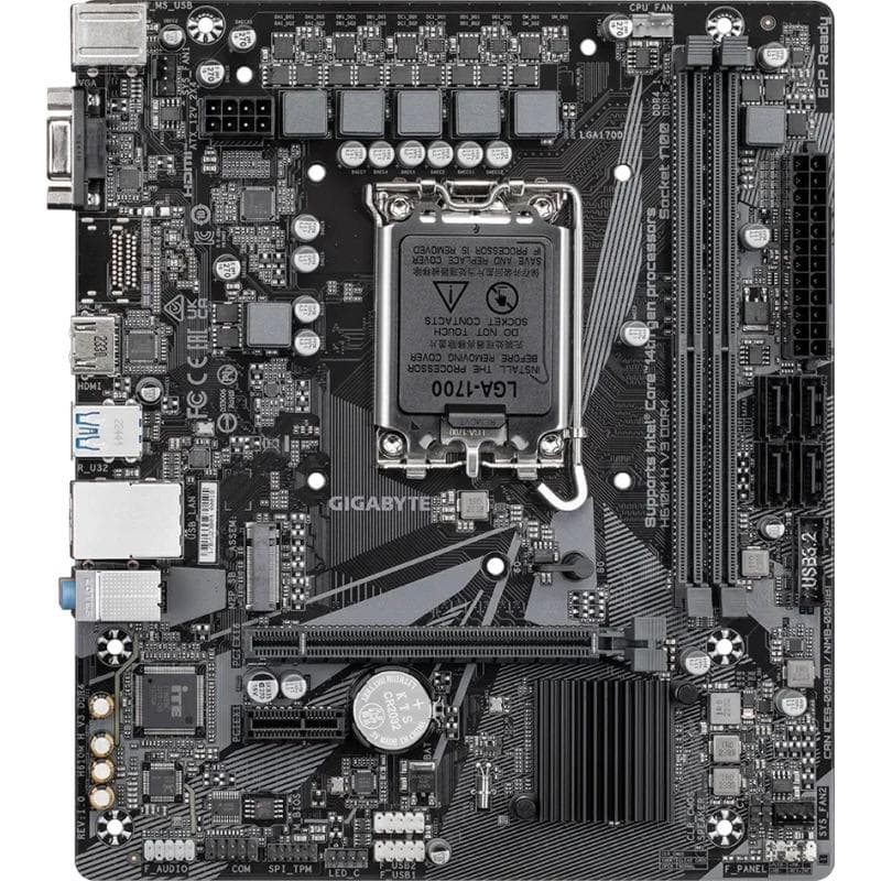Placa de baza Gigabyte H610M H V3, LGA 1700, DDR4, - 2
