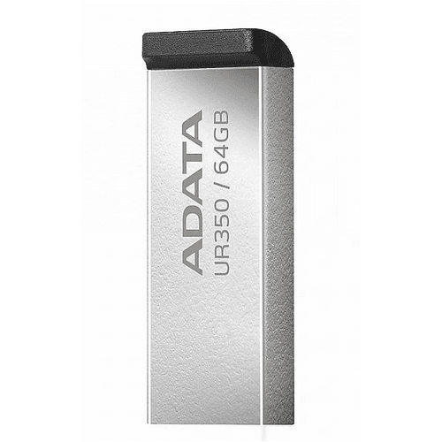 Memorie USB ADATA UR350 64 GB, USB 3.2, Argintiu - 2